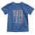 MS Support Squad Toddler T Shirt Orange Ribbon Multiple Sclerosis Awareness USA Flag