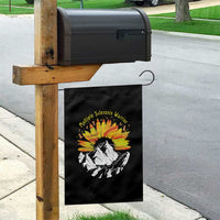 MS Warrior Garden Flag Orange Ribbon Sunflower Multiple Sclerosis Awareness - Wonder Print Shop