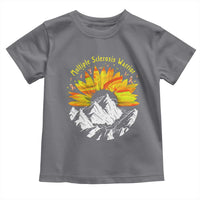 MS Warrior Toddler T Shirt Orange Ribbon Sunflower Multiple Sclerosis Awareness