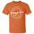 MS Awareness T Shirt Orange Ribbon God Stronger MS