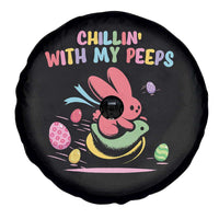 Easter Day Spare Tire Cover Chillin With My Peeps Bunnies - Wonder Print Shop