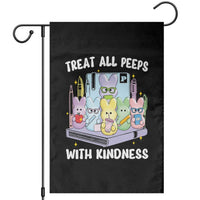 Teachers Easter Garden Flag Treat All Peeps With Kindness - Wonder Print Shop