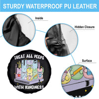 Teachers Easter Spare Tire Cover Treat All Peeps With Kindness - Wonder Print Shop