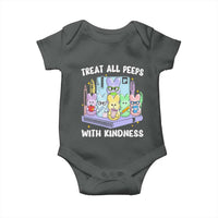 Teachers Easter Baby Onesie Treat All Peeps With Kindness - Wonder Print Shop