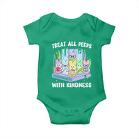 Teachers Easter Baby Onesie Treat All Peeps With Kindness - Wonder Print Shop