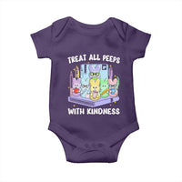 Teachers Easter Baby Onesie Treat All Peeps With Kindness - Wonder Print Shop