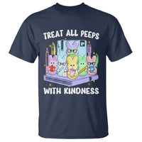 Teachers Easter T Shirt Treat All Peeps With Kindness - Wonder Print Shop