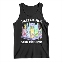 Teachers Easter Tank Top Treat All Peeps With Kindness - Wonder Print Shop