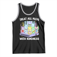 Teachers Easter Tank Top Treat All Peeps With Kindness - Wonder Print Shop