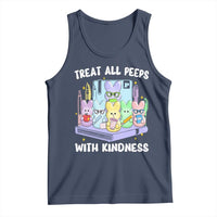 Teachers Easter Tank Top Treat All Peeps With Kindness - Wonder Print Shop