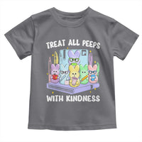 Teachers Easter Toddler T Shirt Treat All Peeps With Kindness - Wonder Print Shop