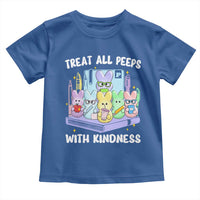 Teachers Easter Toddler T Shirt Treat All Peeps With Kindness - Wonder Print Shop