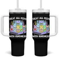 Teachers Easter Tumbler With Handle Treat All Peeps With Kindness - Wonder Print Shop