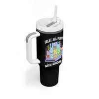 Teachers Easter Tumbler With Handle Treat All Peeps With Kindness - Wonder Print Shop