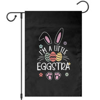 Funny Easter Garden Flag Im A Little Eggstra Bunny Cute Kids Toddler - Wonder Print Shop