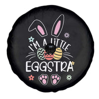Funny Easter Spare Tire Cover Im A Little Eggstra Bunny Cute Kids Toddler - Wonder Print Shop