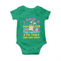 Funny Hip Hop Hippity Easter Bunny Baby Onesie - Wonder Print Shop
