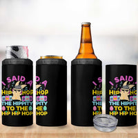 Funny Hip Hop Hippity Easter Bunny 4 in 1 Can Cooler Tumbler - Wonder Print Shop