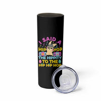 Funny Hip Hop Hippity Easter Bunny Skinny Tumbler - Wonder Print Shop