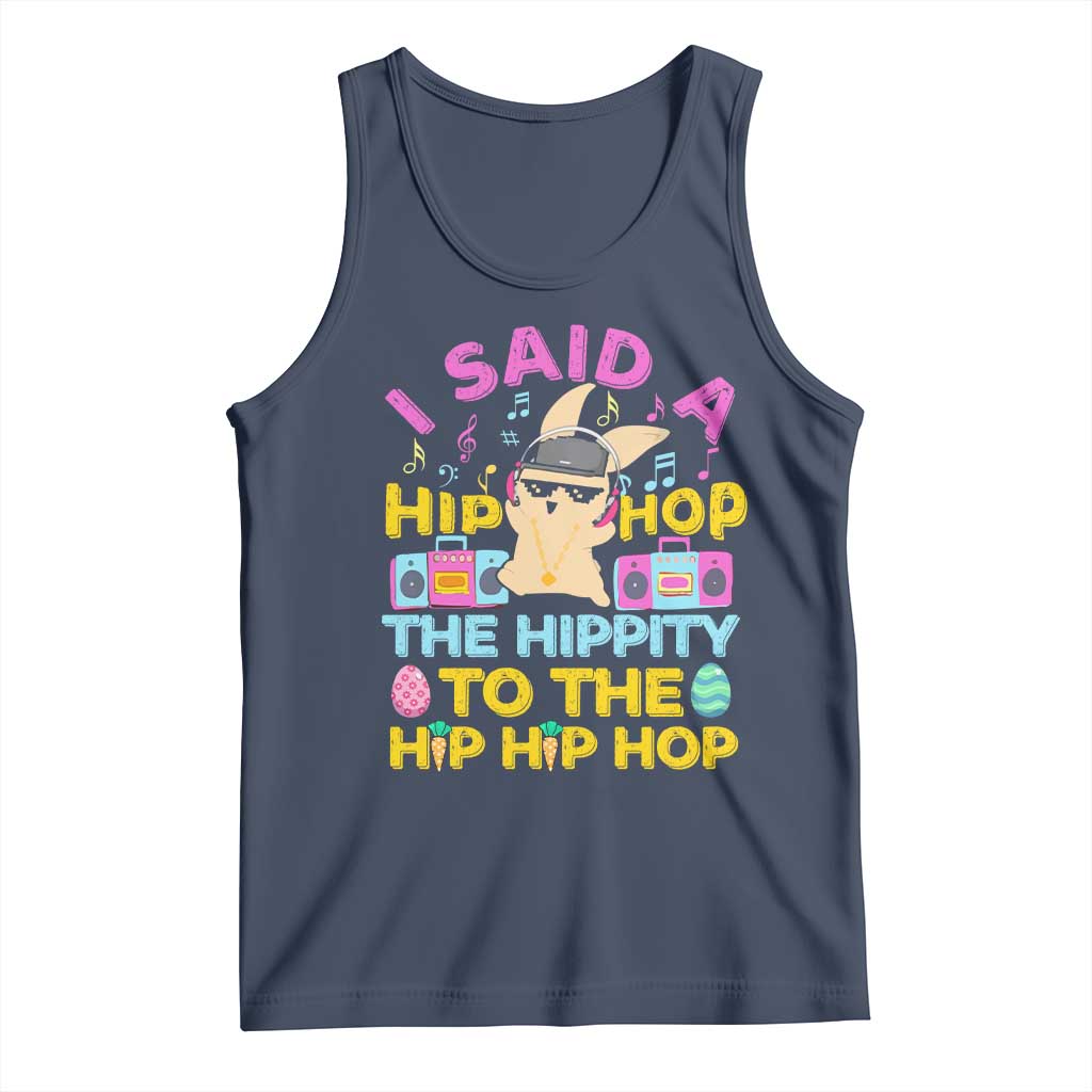 Funny Hip Hop Hippity Easter Bunny Tank Top - Wonder Print Shop