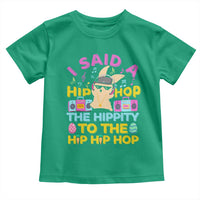 Funny Hip Hop Hippity Easter Bunny Toddler T Shirt - Wonder Print Shop