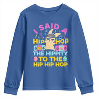 Funny Hip Hop Hippity Easter Bunny Youth Sweatshirt - Wonder Print Shop