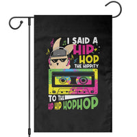 Hip Hop Easter Bunny Garden Flag Funny Hippity Cool Rabbit Lovers Toddler - Wonder Print Shop