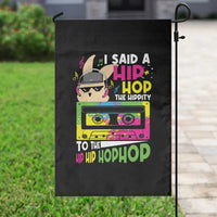 Hip Hop Easter Bunny Garden Flag Funny Hippity Cool Rabbit Lovers Toddler - Wonder Print Shop