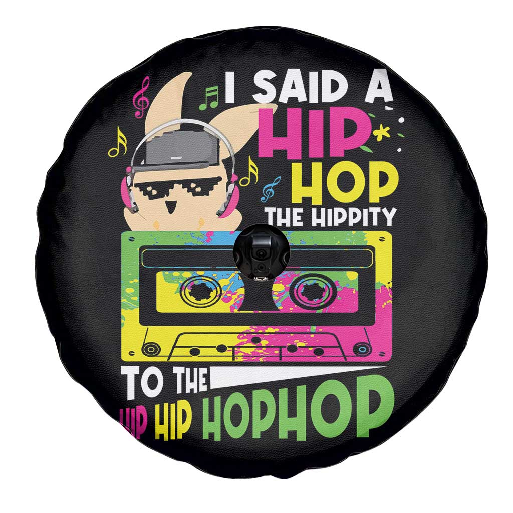 Hip Hop Easter Bunny Spare Tire Cover Funny Hippity Cool Rabbit Lovers Toddler - Wonder Print Shop