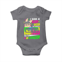 Hip Hop Easter Bunny Baby Onesie Funny Hippity Cool Rabbit Lovers Toddler - Wonder Print Shop