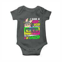 Hip Hop Easter Bunny Baby Onesie Funny Hippity Cool Rabbit Lovers Toddler - Wonder Print Shop