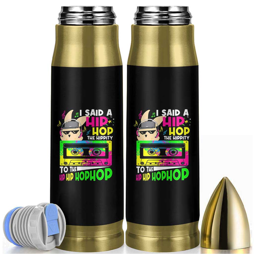 Hip Hop Easter Bunny Bullet Tumbler Funny Hippity Cool Rabbit Lovers Toddler - Wonder Print Shop