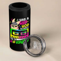 Hip Hop Easter Bunny 4 in 1 Can Cooler Tumbler Funny Hippity Cool Rabbit Lovers Toddler - Wonder Print Shop