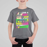 Hip Hop Easter Bunny T Shirt For Kid Funny Hippity Cool Rabbit Lovers Toddler - Wonder Print Shop
