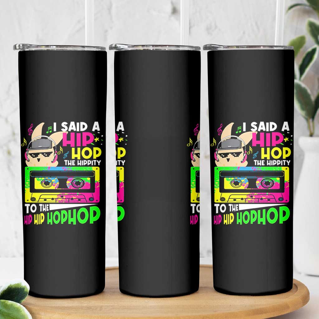 Hip Hop Easter Bunny Skinny Tumbler Funny Hippity Cool Rabbit Lovers Toddler - Wonder Print Shop