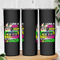 Hip Hop Easter Bunny Skinny Tumbler Funny Hippity Cool Rabbit Lovers Toddler - Wonder Print Shop