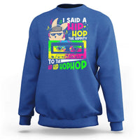 Hip Hop Easter Bunny Sweatshirt Funny Hippity Cool Rabbit Lovers Toddler - Wonder Print Shop
