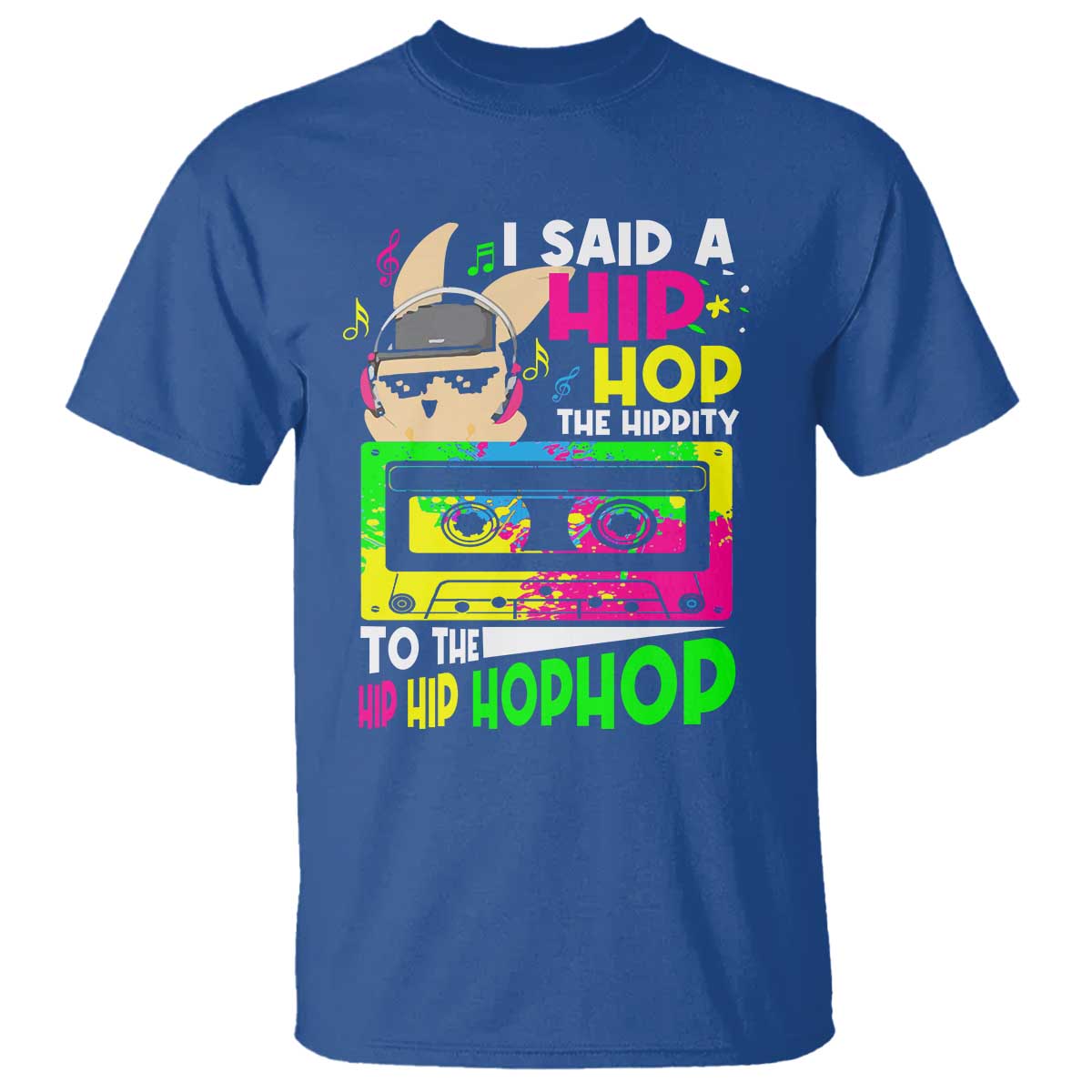 Hip Hop Easter Bunny T Shirt Funny Hippity Cool Rabbit Lovers Toddler - Wonder Print Shop
