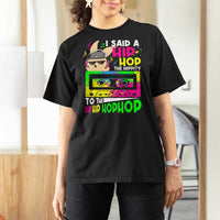 Hip Hop Easter Bunny T Shirt For Women Funny Hippity Cool Rabbit Lovers Toddler - Wonder Print Shop