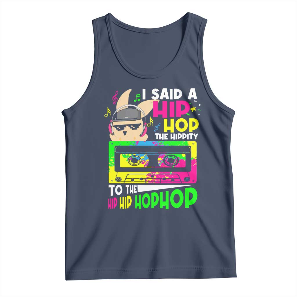 Hip Hop Easter Bunny Tank Top Funny Hippity Cool Rabbit Lovers Toddler - Wonder Print Shop