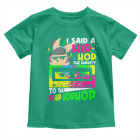 Hip Hop Easter Bunny Toddler T Shirt Funny Hippity Cool Rabbit Lovers Toddler - Wonder Print Shop