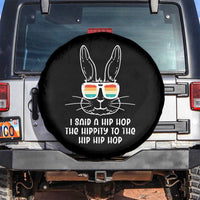 Retro Hip Hop Easter Bunny Spare Tire Cover Funny Hippity Cool Rabbit Lovers Toddler - Wonder Print Shop