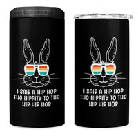 Retro Hip Hop Easter Bunny 4 in 1 Can Cooler Tumbler Funny Hippity Cool Rabbit Lovers Toddler - Wonder Print Shop