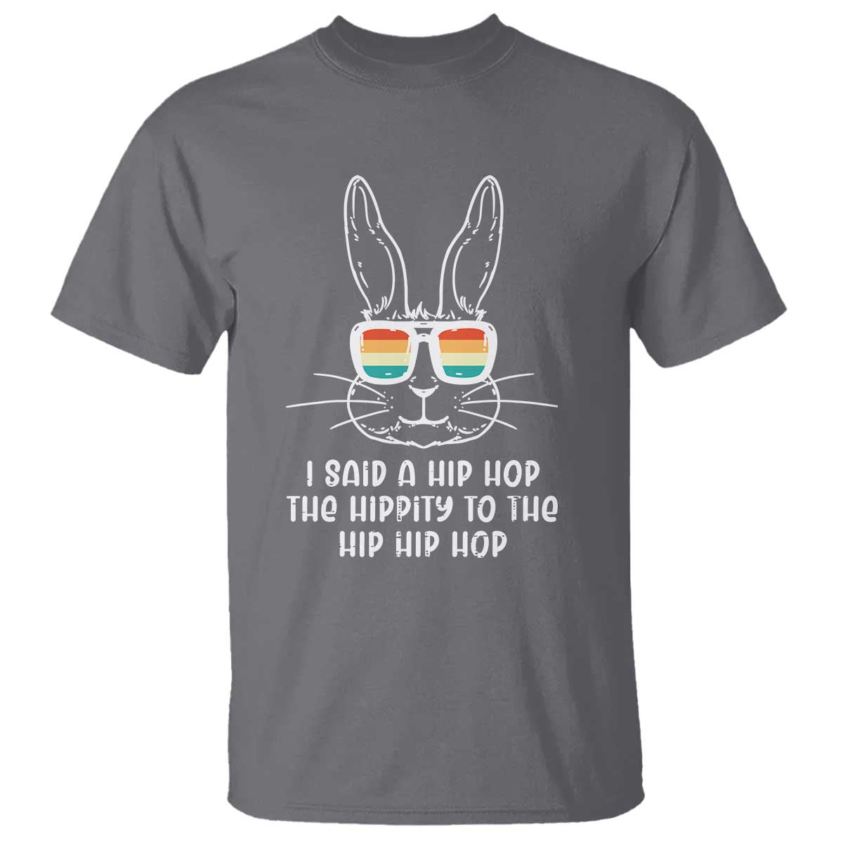 Retro Hip Hop Easter Bunny T Shirt Funny Hippity Cool Rabbit Lovers Toddler - Wonder Print Shop