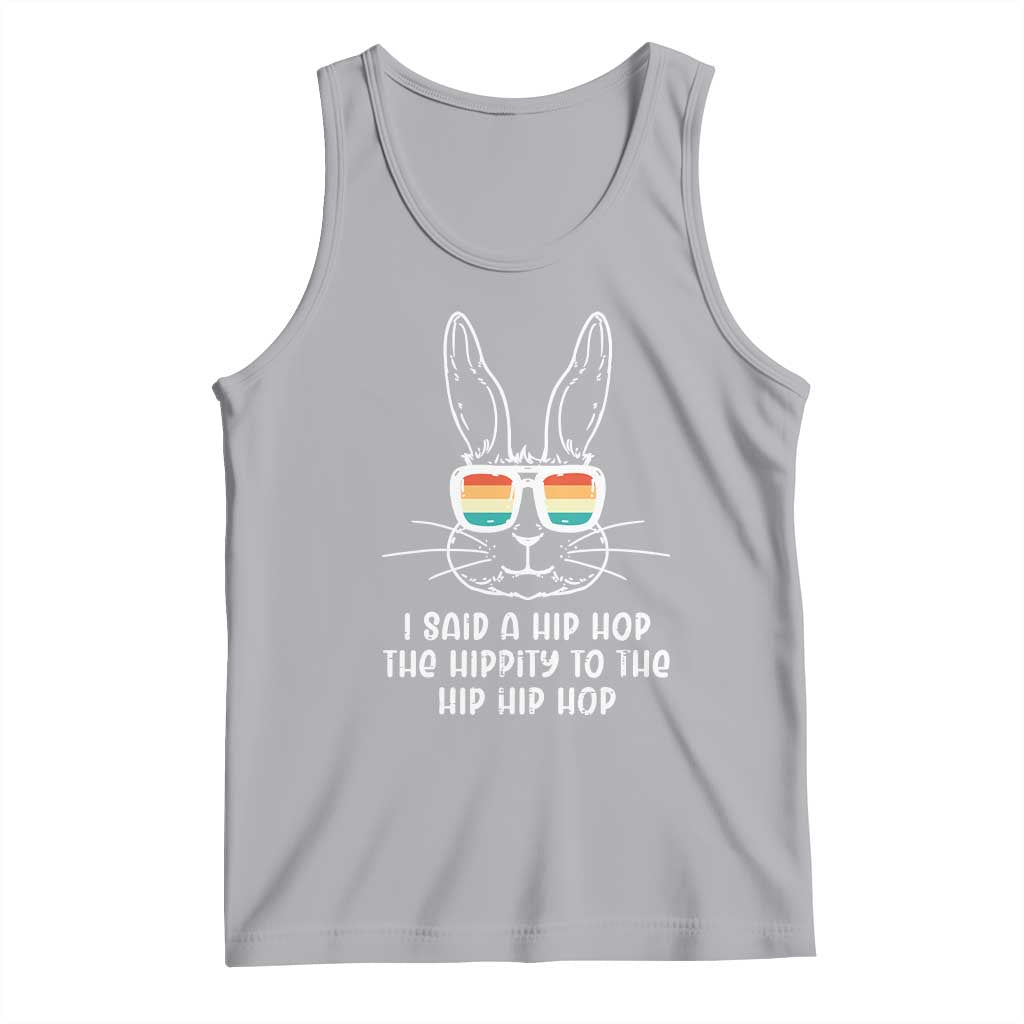 Retro Hip Hop Easter Bunny Tank Top Funny Hippity Cool Rabbit Lovers Toddler - Wonder Print Shop