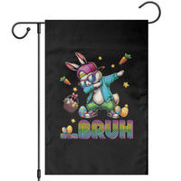 Bruh Dab Bunny Easter Garden Flag Funny 80s Retro Vintage Party Cool Rabbit - Wonder Print Shop