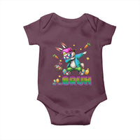 Bruh Dab Bunny Easter Baby Onesie Funny 80s Retro Vintage Party Cool Rabbit - Wonder Print Shop