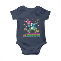 Bruh Dab Bunny Easter Baby Onesie Funny 80s Retro Vintage Party Cool Rabbit - Wonder Print Shop