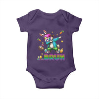 Bruh Dab Bunny Easter Baby Onesie Funny 80s Retro Vintage Party Cool Rabbit - Wonder Print Shop