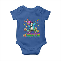 Bruh Dab Bunny Easter Baby Onesie Funny 80s Retro Vintage Party Cool Rabbit - Wonder Print Shop